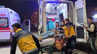 Bursa'da devrilen motosikletten düşen sürücü ağır yaralandı