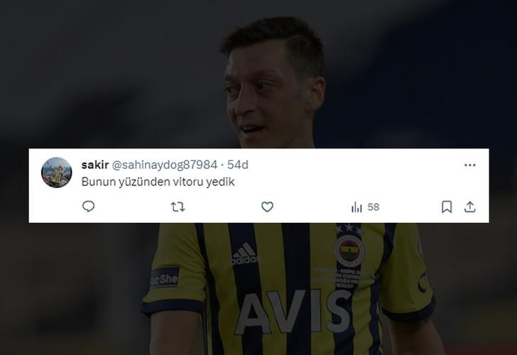 Mesut Özil'den Fenerbahçeli taraftarları hayal kırıklığına uğratan hamle! Sosyal medyada tepki çok büyük G1