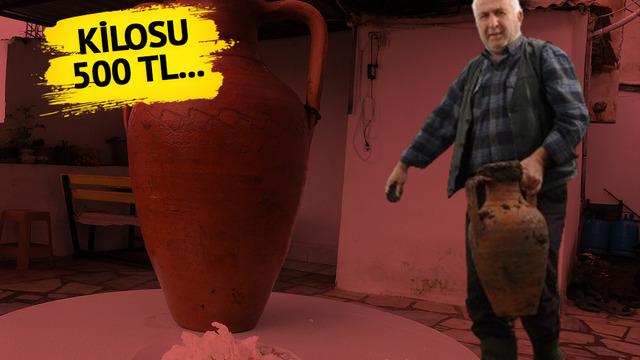 400 yıldır aralıksız yapılıyor! Kilosu 500 TL.. 6 ay toprak altında kalması şart