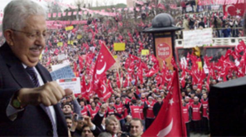 "İnanca Saygı" mitingi olaysız sona erdi