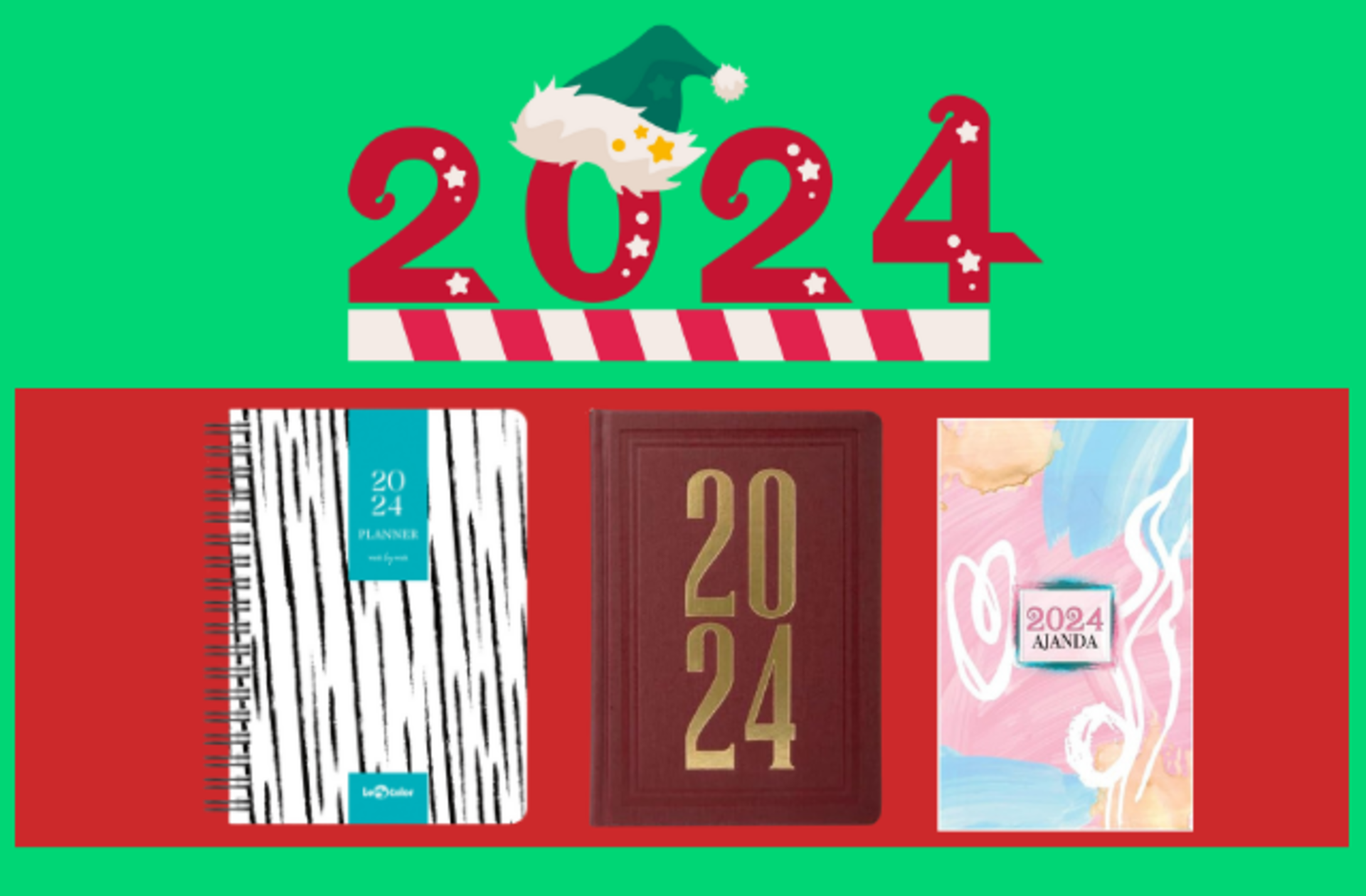 Yeni yıl, yeni hedefler, yeni planlar! 2024 ajandanızı hala almadıysanız bu içeriğimiz tam size göre!