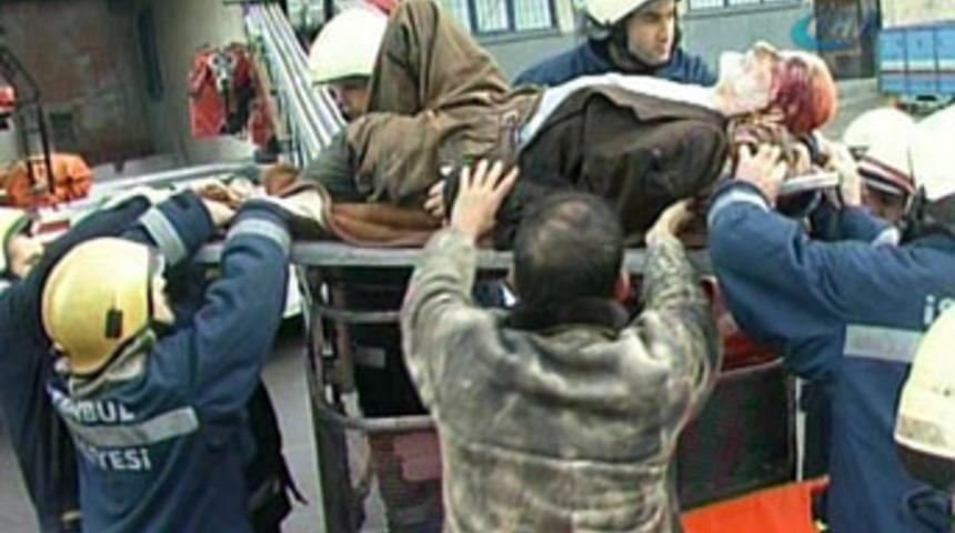 80 yaşındaki dede, 5. kattan d&uuml;şt&uuml;