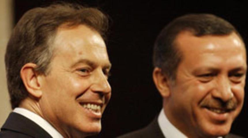 Erdoğan, Blair ile telefon g&ouml;r&uuml;şmesi yaptı
