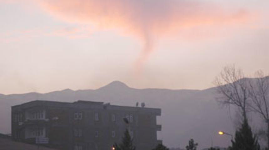 Hava kirliliği hortum oluşturdu