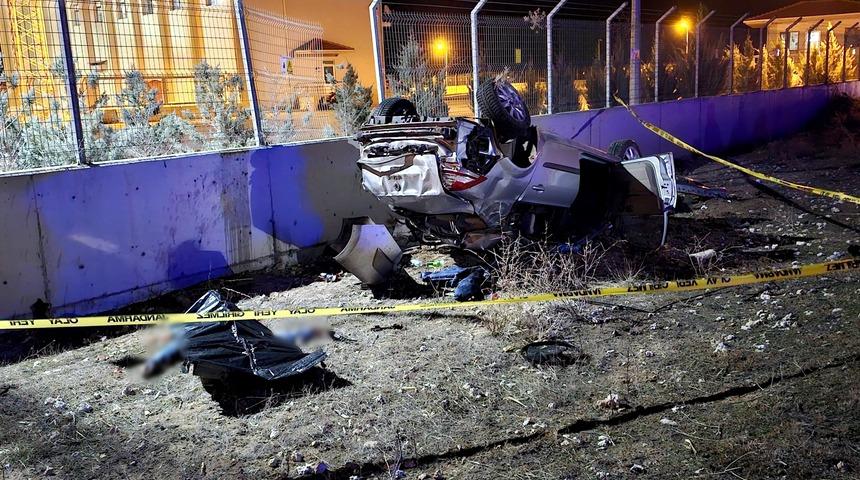 Aksaray'daki trafik kazasında 1 kişi öldü, 3 kişi yaralandı