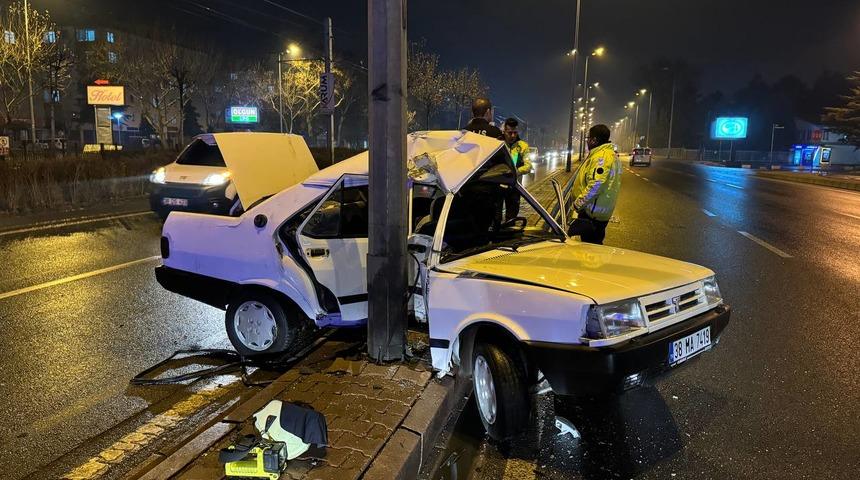 Kayseri'de trafik kazasında 2'si çocuk 4 kişi yaralandı