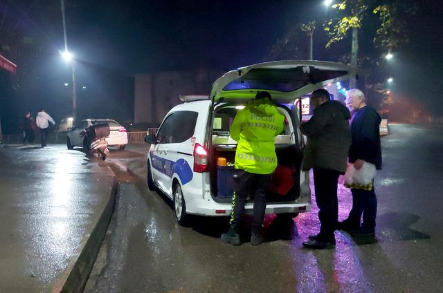 Karabük'te motosiklet ile otomobilin çarpışması sonucu 1 kişi yaralandı