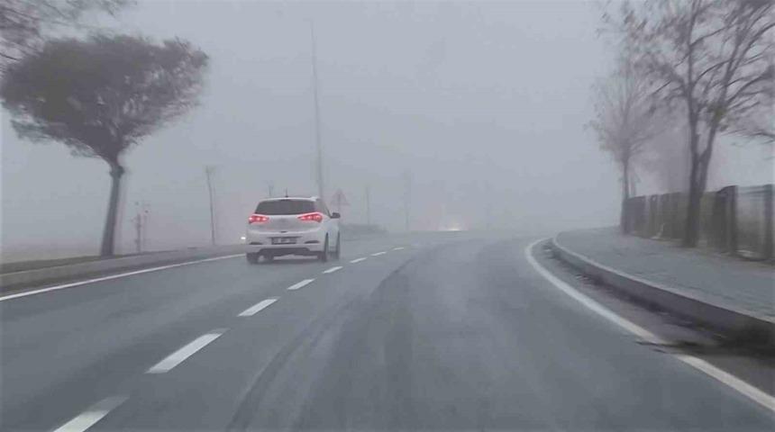 Yozgat&rsquo;ta sis etkili oldu