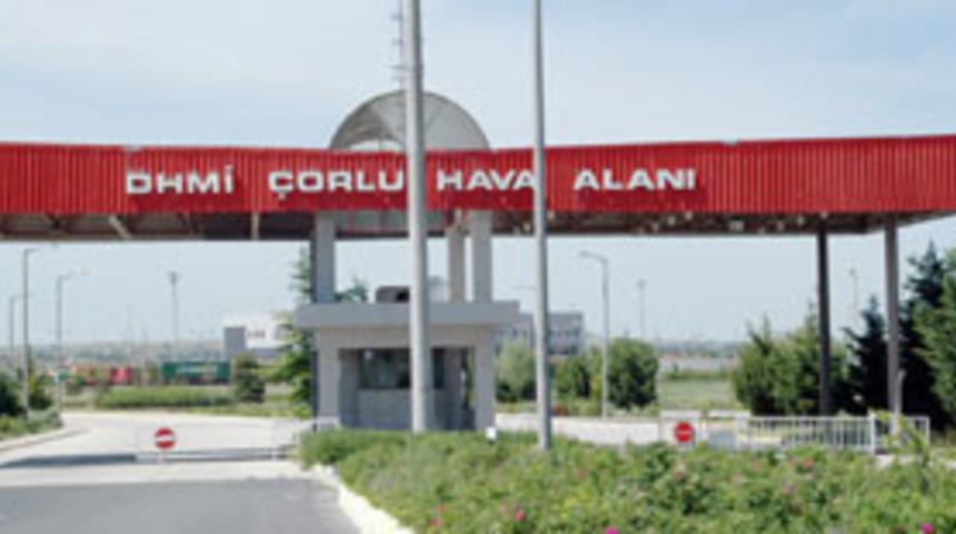 &Ccedil;orlu Havaalanı 'kargoya' hazır