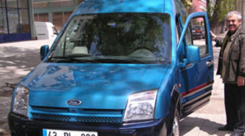 Ko&ccedil;'tan &Ccedil;ini ustasına &ouml;zel araba