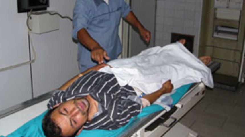 D&uuml;ğ&uuml;nde silahlı saldırıya uğradı  