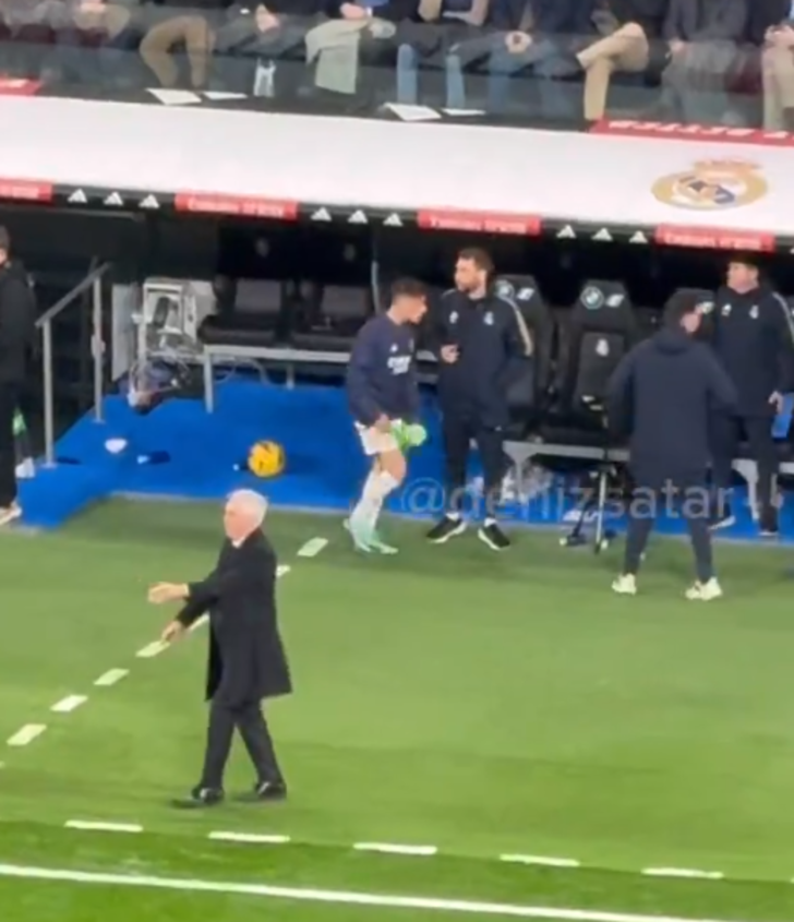 Arda Güler 20 dakika boyunca ısındı, yine oyuna giremedi! Taraftar hesapları Ancelotti'ye tepki gösterdi... G4