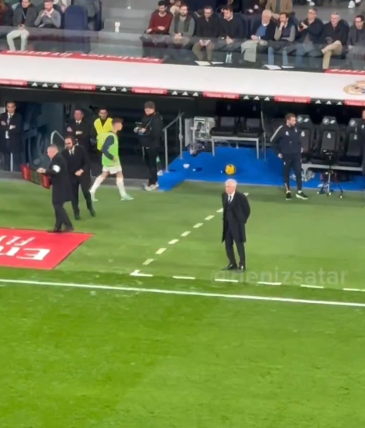 Arda Güler 20 dakika boyunca ısındı, yine oyuna giremedi! Taraftar hesapları Ancelotti'ye tepki gösterdi... G1