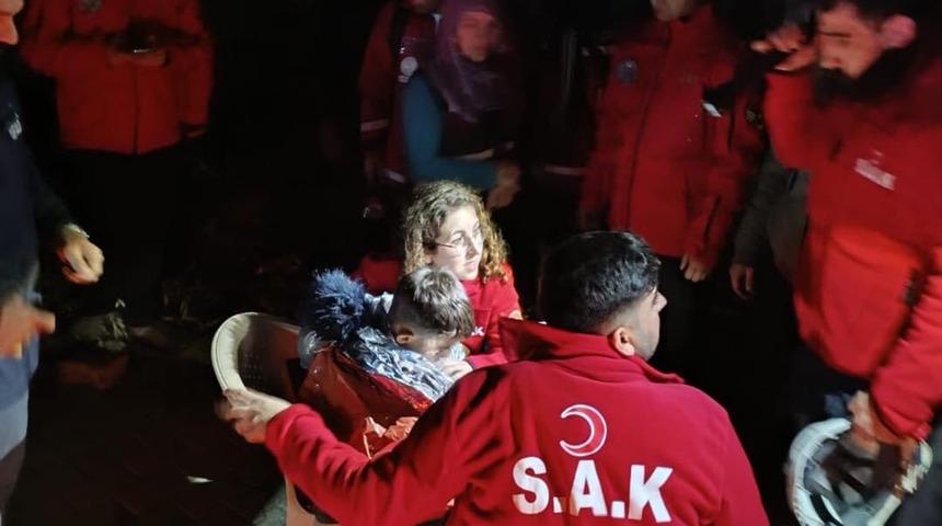 Adana'da hayvan otlatırken kaybolan çocuk 7 saatlik çalışmayla bulundu