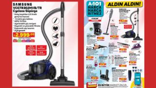 A101 Aldın Aldın Kataloğu'nda uygun fiyatıyla dikkat çeken Samsung elektrikli süpürgeyi inceledik