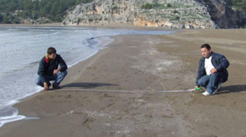 Dalyan'da gel-git olayı