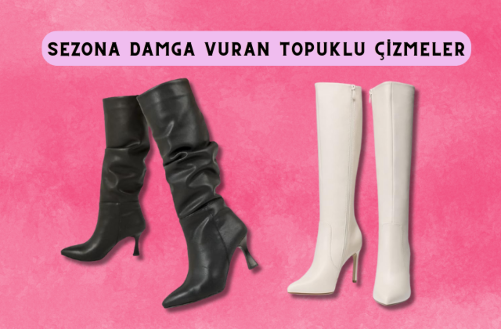 İster elbiselerle ister pantolonlarla giyin! Sezona damgasını vuran topuklu çizme modelleri