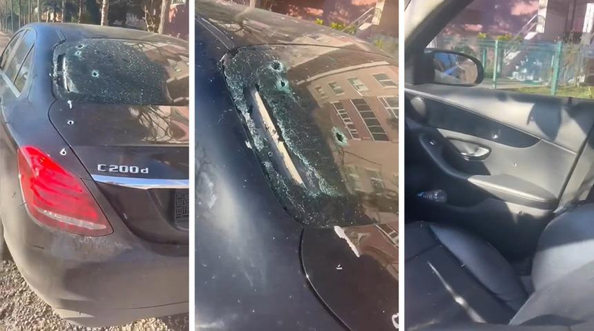 İş adamına silahlı saldırı! Seyir halindeyken kurşun yağdırdılar