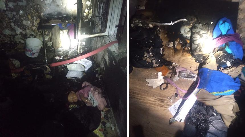 Kahramanmaraş'ta yangın faciası! Baba ve 7 yaşındaki kızı can verdi