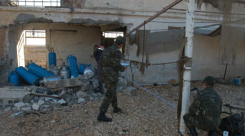 Ka&ccedil;ak t&uuml;p dolum tesisinde patlama: 1 yaralı