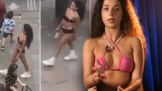 Sokaklarda yarı çıplak dolaşınca gözaltına alınmıştı! Melisa Yaren Aydınalp Armağan Çağlayan'a katıldı... Sözleri tepki çekti