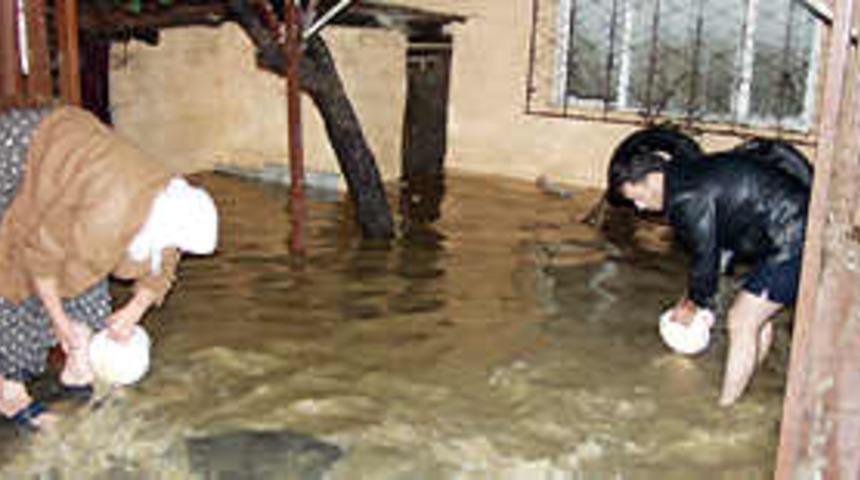 Isparta'da şiddetli yağmur