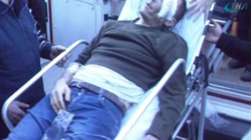 Kanser hastası baba dehşet sa&ccedil;tı