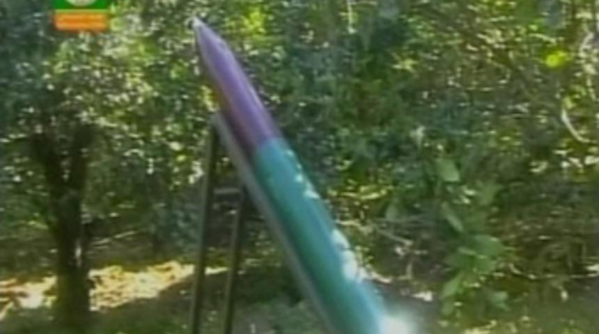 Kassam saldırıları'nın g&ouml;r&uuml;nt&uuml;s&uuml; yayınlandı