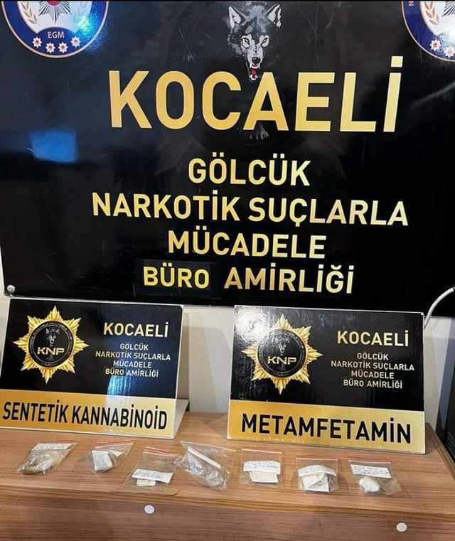 Kocaeli'de uyuşturucu operasyonunda yakalanan 3 şüpheli tutuklandı