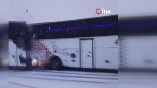 Son dakika! Kars'ta otobüs kazası: Ölü ve yaralılar var