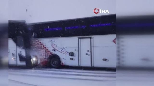 Son dakika! Kars'ta otobüs kazası: Ölü ve yaralılar var