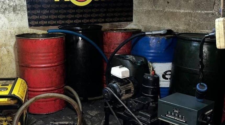 Viranşehir’de  2 bin 714 litre kaçak akaryakıt ele geçirildi