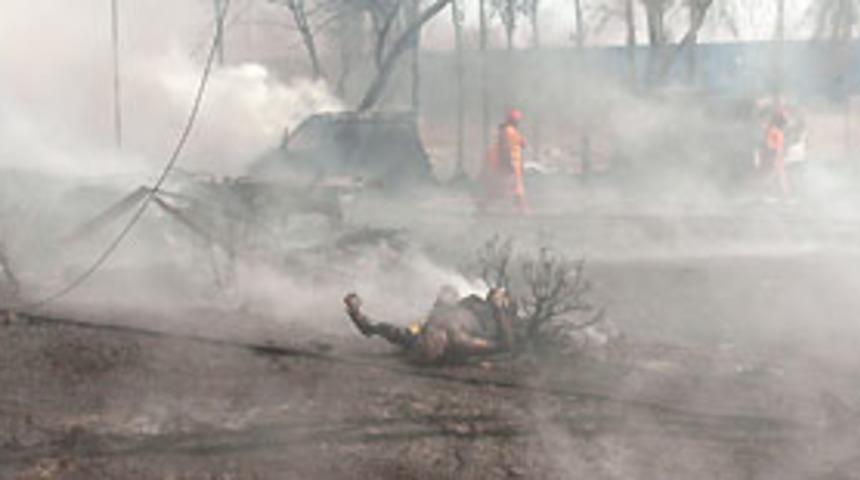 T&uuml;pte pişirilen yemek facia getirdi