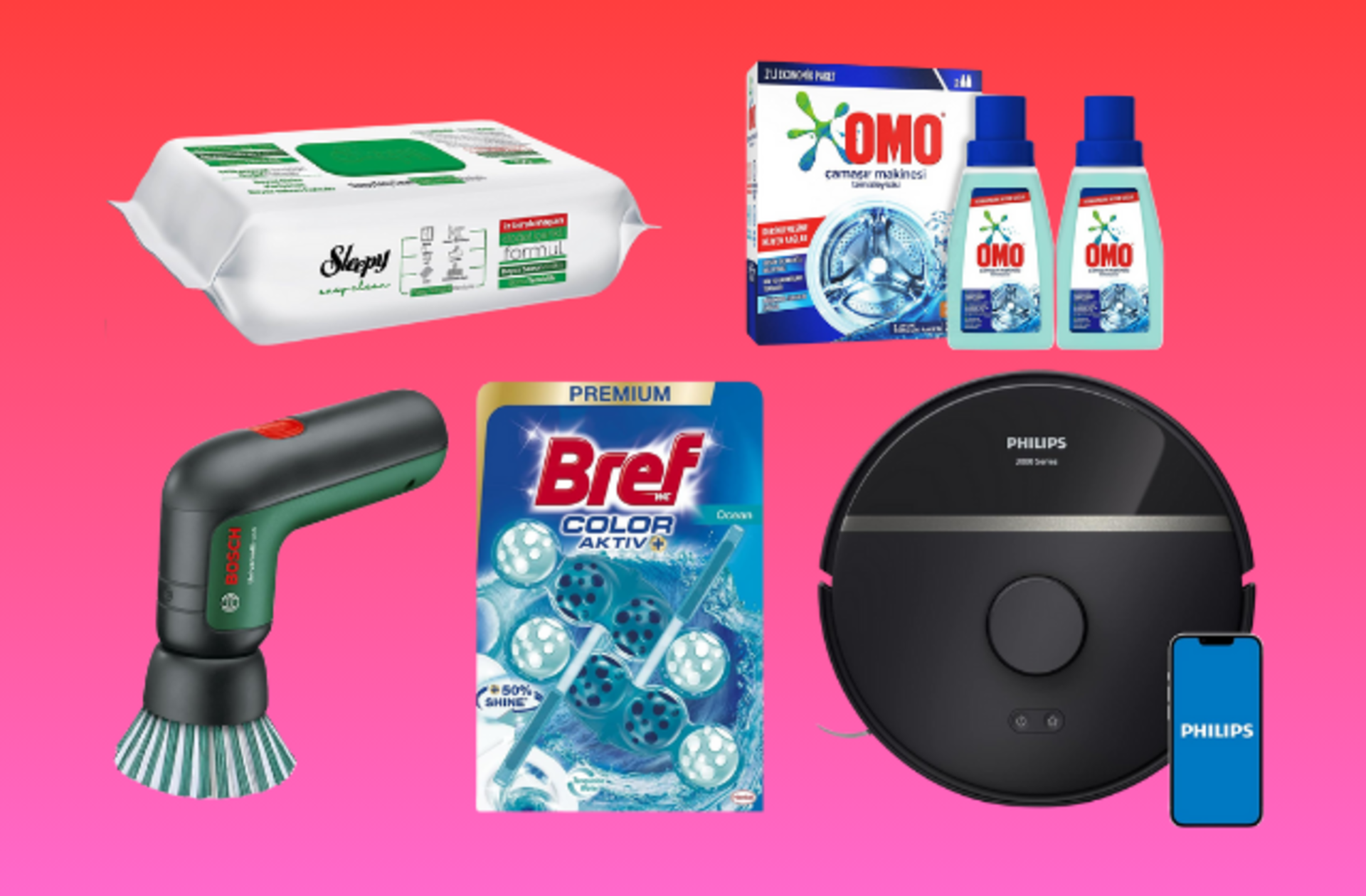 Temizlik rutininizi kolay ve hızlı hale getirecek en etkili ürünler