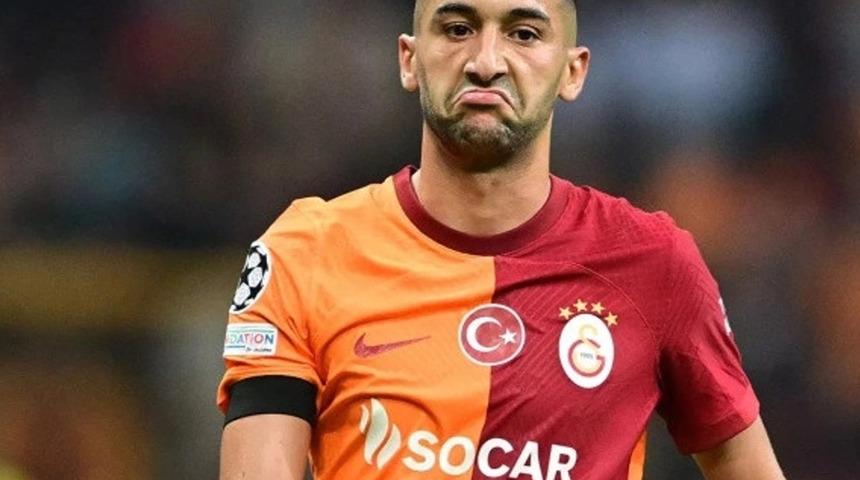 Hakim Ziyech'in Galatasaray kariyeri fiilen bitti! Taraftar çılgına döndü