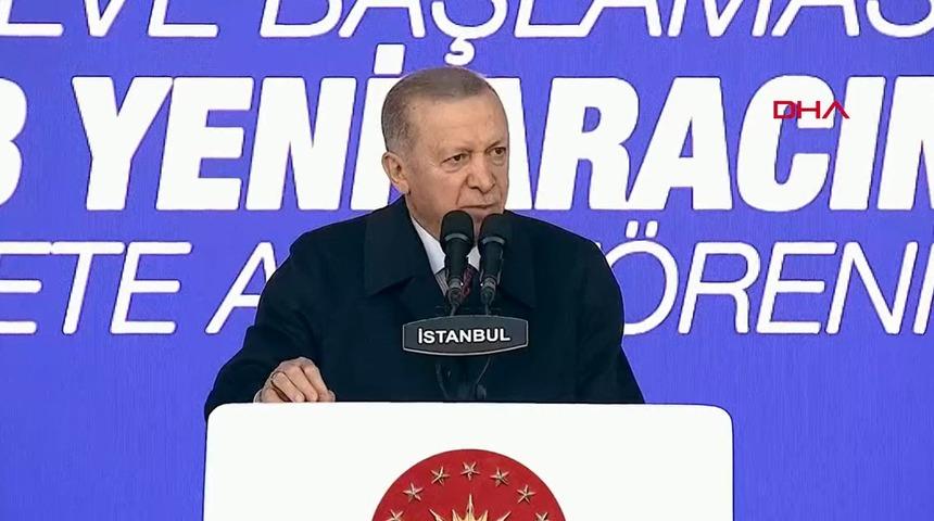 Cumhurbaşkanı Erdoğan'dan seçim mesajı! 'İstanbul'u tekrar ayağa kaldıracağız'