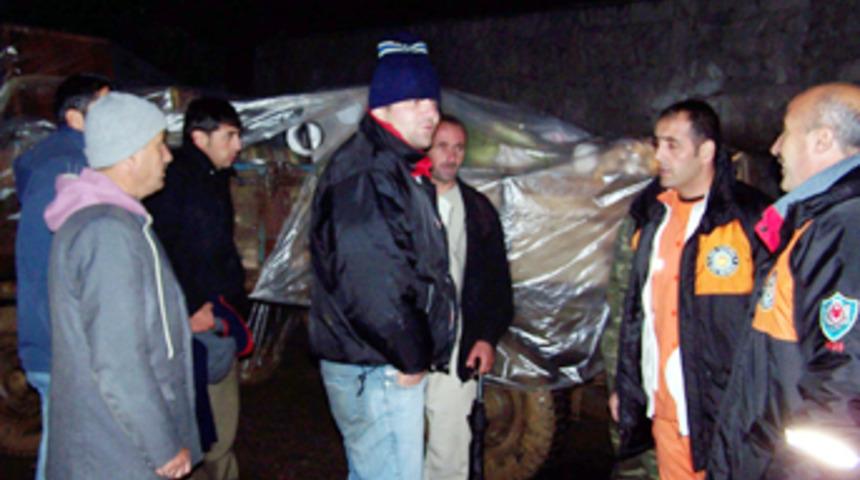 Tipide mahsur kalanlar kurtarıldı