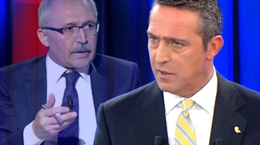 Ali Koç’tan Abdülkadir Selvi’ye çok sert tepki: ‘Ulan sen FETÖ için salya sümük ağlamış adamsın…’