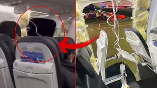 Havada büyük panik! Alaska Havayollarına ait bir uçak, penceresinin havada patlamasının ardından acil iniş yaptı