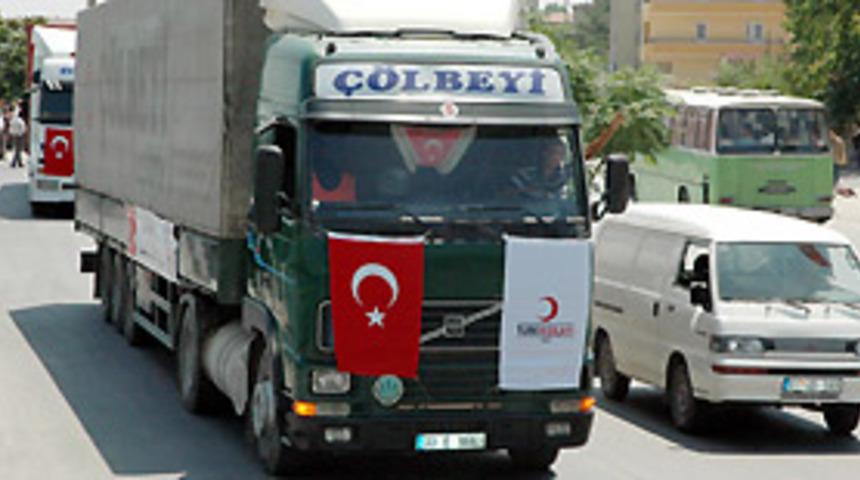 Kızılay'dan L&uuml;bnan'a insani yardım