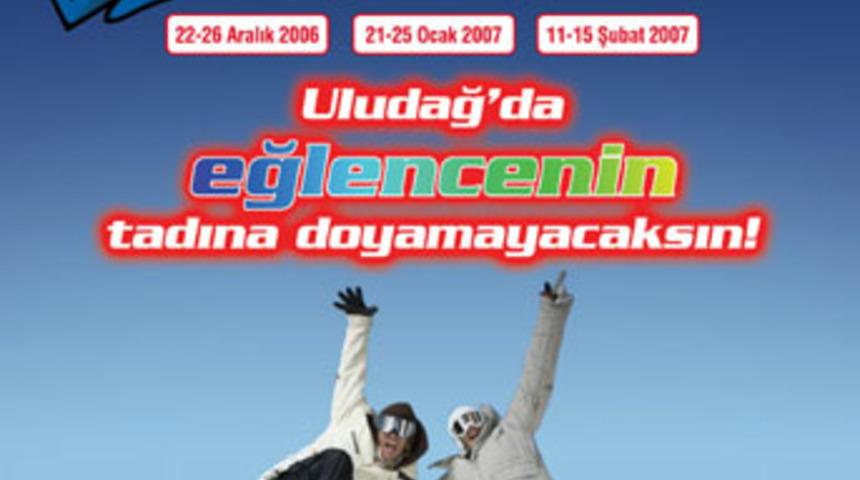 "Doritos X-mas fest" ile Uludağ'da kesintisiz eğlence