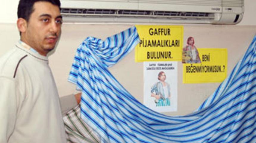 Gaffur pijaması g&ouml;zde hediye