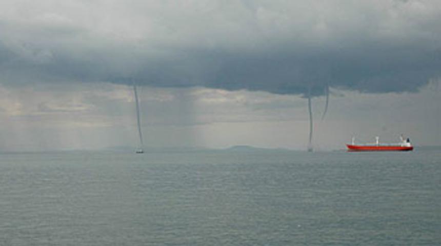 İskenderun'da hortum 