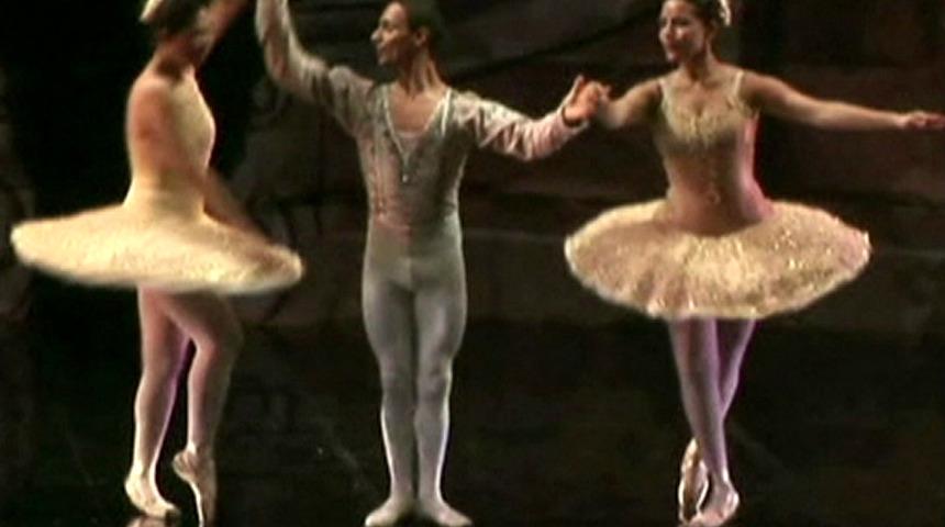 Brezilya'nın kör balerinleri sahnede