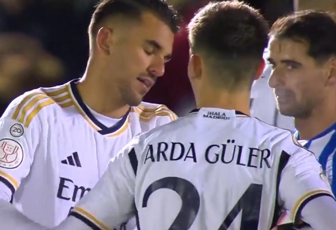 Arda G&uuml;ler ilk ma&ccedil;ında takım arkadaşıyla gerginlik yaşadı! T&uuml;rk taraftarlar sosyal medya hesabına h&uuml;cum etti...