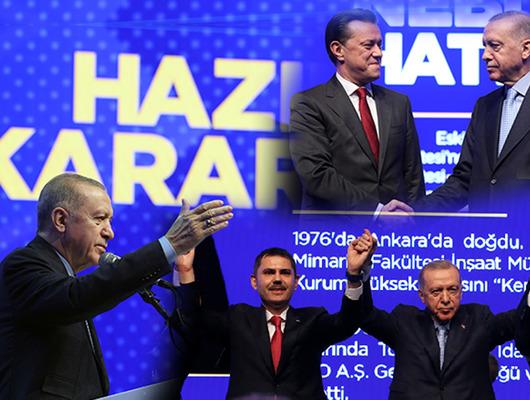 Erdoğan 26 ismin elini bir bir havaya kaldırdı! 
