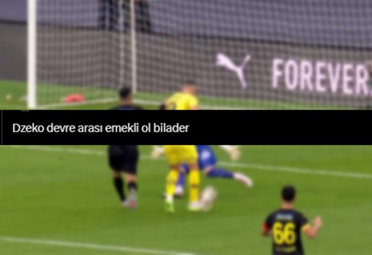 Edin Dzeko zoru İstanbulspor maçında zoru başardı, taraftarı çıldırttı! "Devre arasında emekli ol" G2