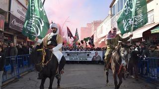 Batman'daki HÜDA PAR yürüyüşü tepkilerin odağında! 'Cihat' çağrıları yapılan anlar tartışma yarattı... Tanju Özcan'ın tepkisi gündem oldu