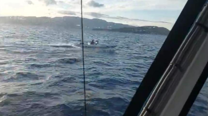 Bodrum açıklarında 58 düzensiz göçmen kurtarıldı