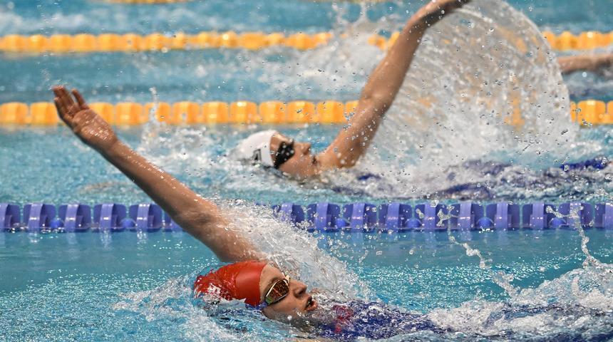 Edirne'deki yüzme milli takım seçmeleri sona erdi